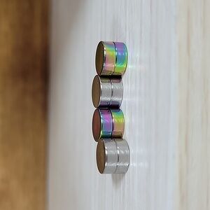 MAGNETIC GAUGE ILLUSION EARRINGS, nonpierced